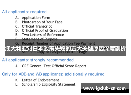 澳大利亚对日本政策失败的五大关键原因深度剖析